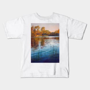 'Evening Reflections' - Goulburn River Kids T-Shirt